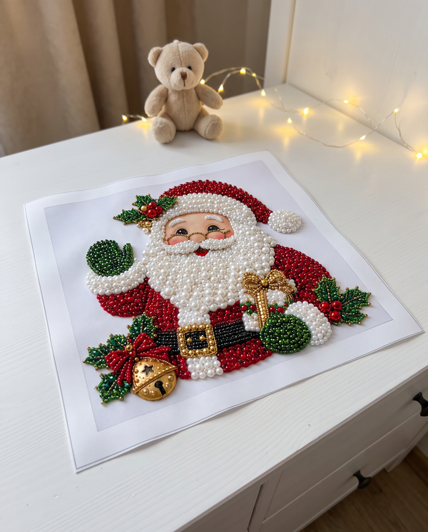 Père Noël qui salue